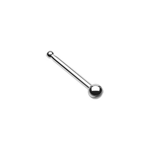 - Nostril Aço 316L Pulga Bolinha Reto